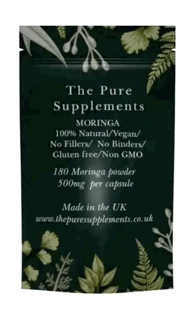 Pure Moringa - 180 Capsules 3 Months Supply